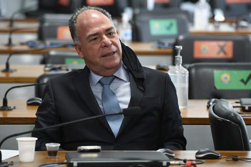 O senador Fernando Bezerra Coelho (MDB-PE), que faz parte da CPI da Covid - (Foto: Edilson Rodrigues/Agência Senado - 27.04.2021)