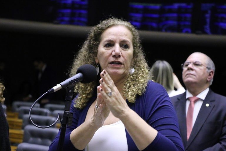 Jandira Feghali: a mobilização do setor artístico foi fundamental para o acordo - (Foto: Wesley Amaral/Câmara dos Deputados)