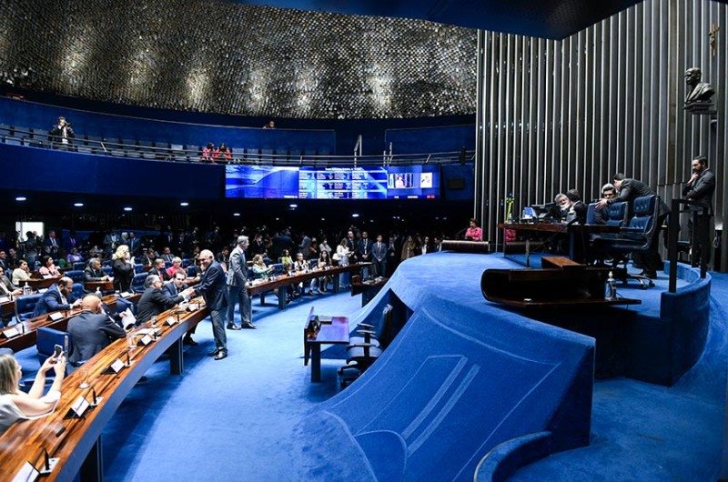 O projeto foi aprovado nesta quarta-feira pelo Senado - Roque de Sá/Agência Senado