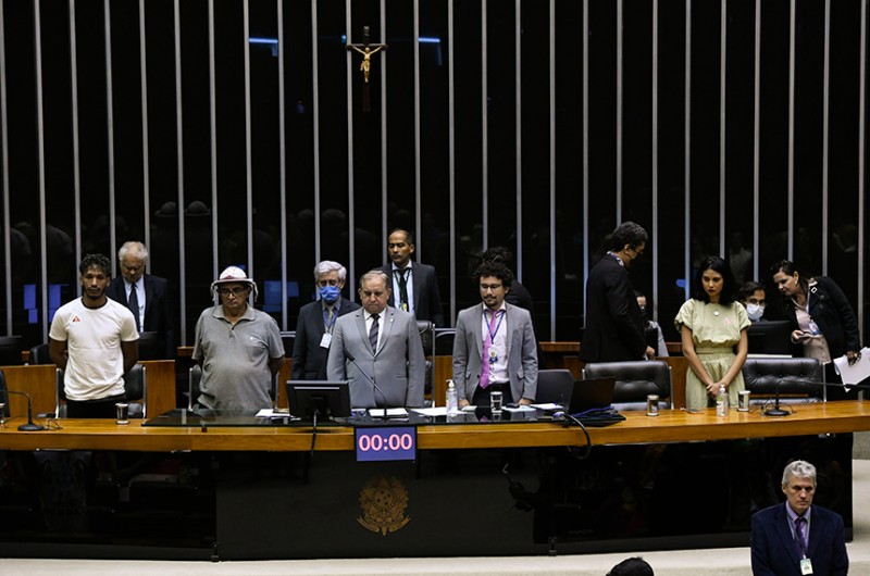 A sessão foi requerida e presidida pelo senador Izalci Lucas - Jefferson Rudy/Agência Senado