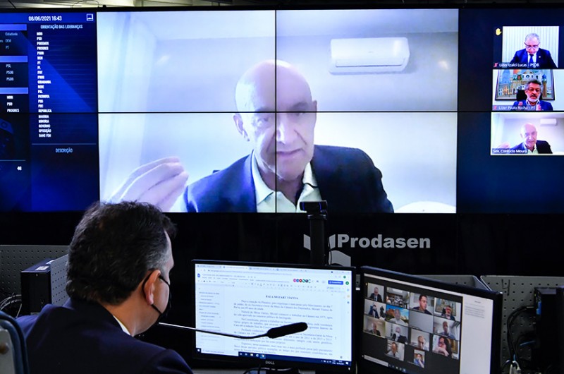 A comissão é presidida pelo senador Confúcio Moura - Waldemir Barreto/Agência Senado