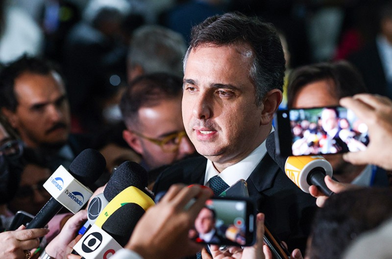 O presidente do Senado, Rodrigo Pacheco, disse que as emendas de relator (RP-9) podem ser úteis para estados e municípios desde que sejam atendidas regras de transparência - Pedro Gontijo/Senado Federal