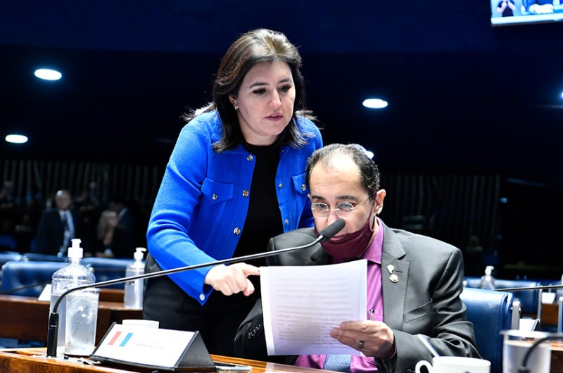 A senadora Soraya Thronicke apoiou a decisão de que os projetos possam ser reunidos numa só matéria - Waldemir Barreto/Agência Senado