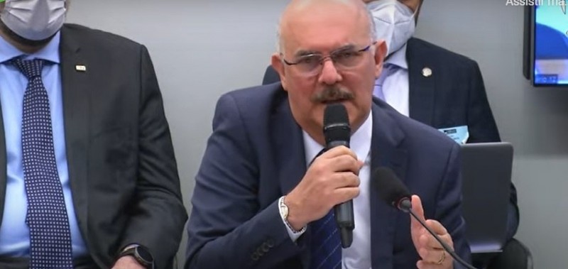 Ministro da Educação Milton Ribeiro participa de audiência na Comissão de Educação da Câmara - (Foto: Reprodução)