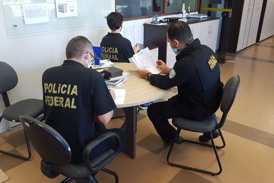 A investigação foi enviada da Justiça Federal para a esfera estadual. De acordo com o Gaeco, o material aguarda a conclusão de perícias da Polícia Federal. (Foto: Reprodução/PF)