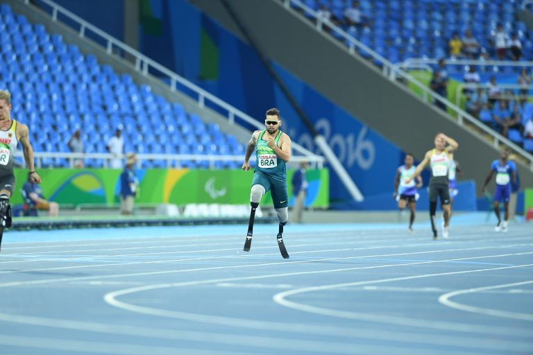 Atleta brasileiro durante Jogos Paralímpicos - (Foto: Tomaz Silva/Agência Brasil)