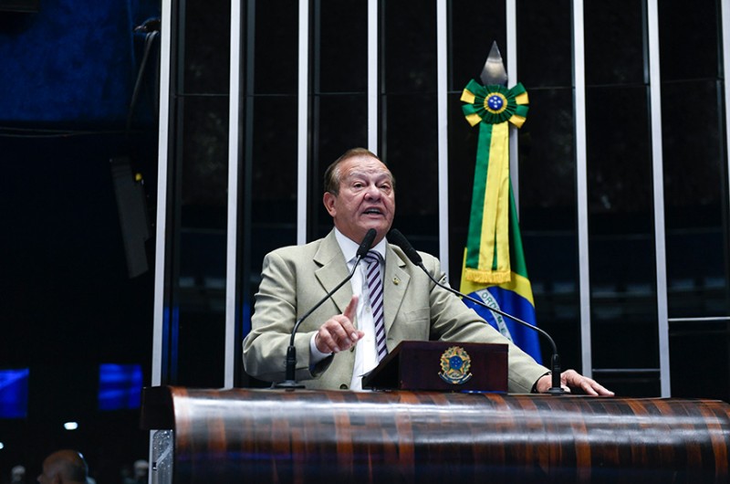 Para senador, é “uma vergonha” o Brasil ser considerado o 5º país do mundo no ranking de violência contra a mulher - Roque de Sá/Agência Senado