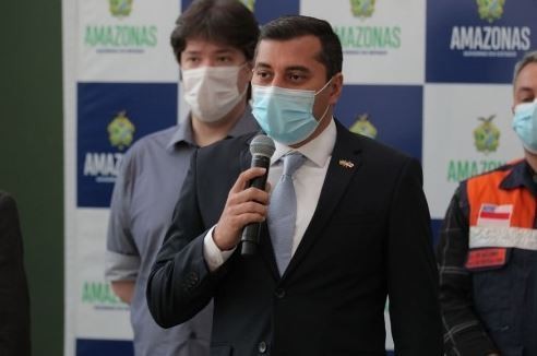 Wilson Lima é investigado por desvio de recursos na saúde do estado - (Foto: Divulgação / Secom AM)