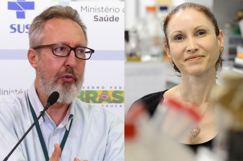 Médico sanitarista Maierovitch e microbiologista Natalia Pasternak falarão sobre enfrentamento à pandemia - Elza Fiuza/Agência Brasil e Gute Garbelotto/CMSP