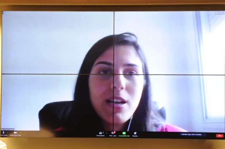 Chris Tonietto, autora do projeto de lei - (Foto: Gustavo Sales/Câmara dos Deputados)