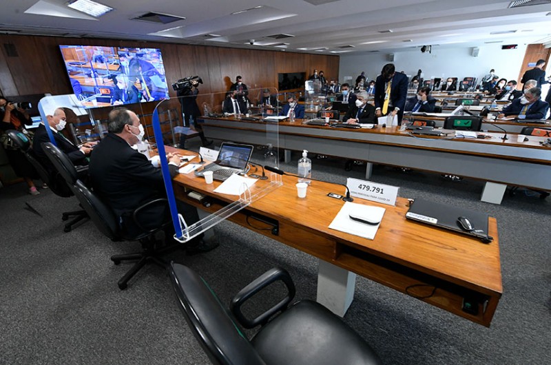 Nas duas últimas reuniões deliberativas, a CPI aprovou mais de 40 novos requerimentos para apurar o uso do “kit covid” - Edilson Rodrigues/Agência Senado
