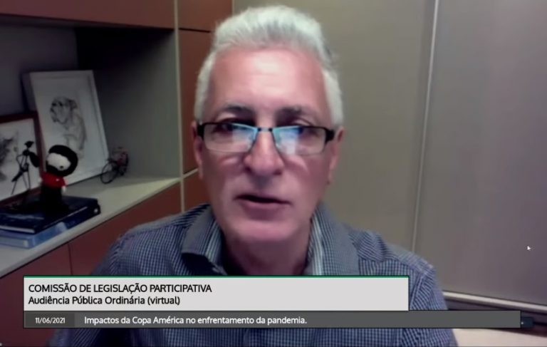 Rogério Correia: hospitais ainda andam cheios - (Foto: Reprodução / TV Câmara )