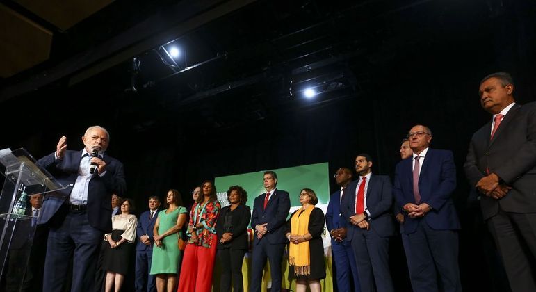 O presidente eleito Luiz Inácio Lula da Silva anuncia novos ministros que comporão o governo. MARCELO CAMARGO/AGÊNCIA BRASIL - 22.12.2022