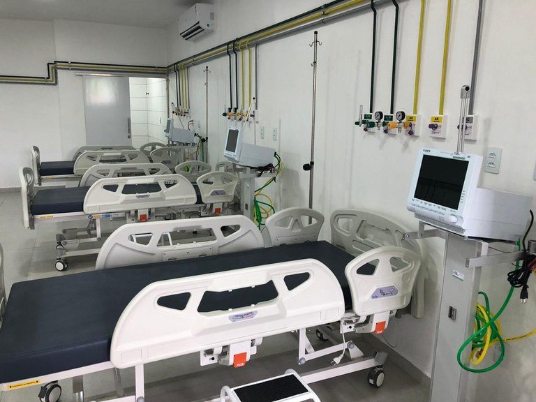  Leitos de UTI Covid-19 do Complexo Hospitalar de Patos