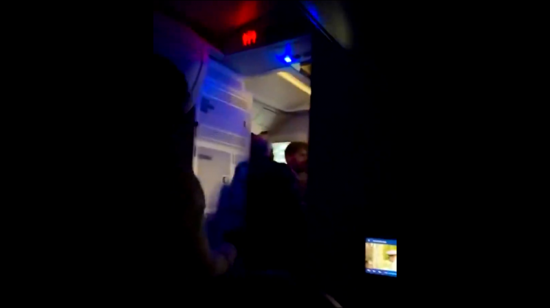 Não se sabe o que teria causado a briga ou quem o homem estaria confrontando - (Foto: Reprodução: Twitter )