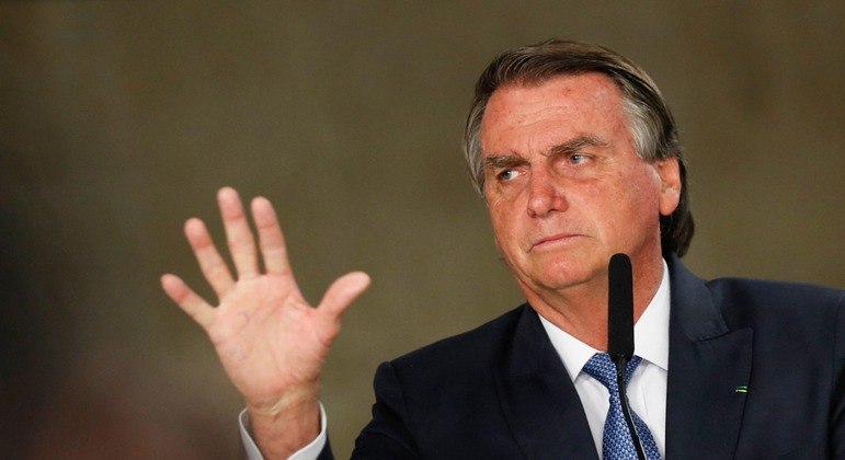 Ex-presidente do Brasil Jair Messias Bolsonaro ADRIANO MACHADO/REUTERS - 6.7.2022