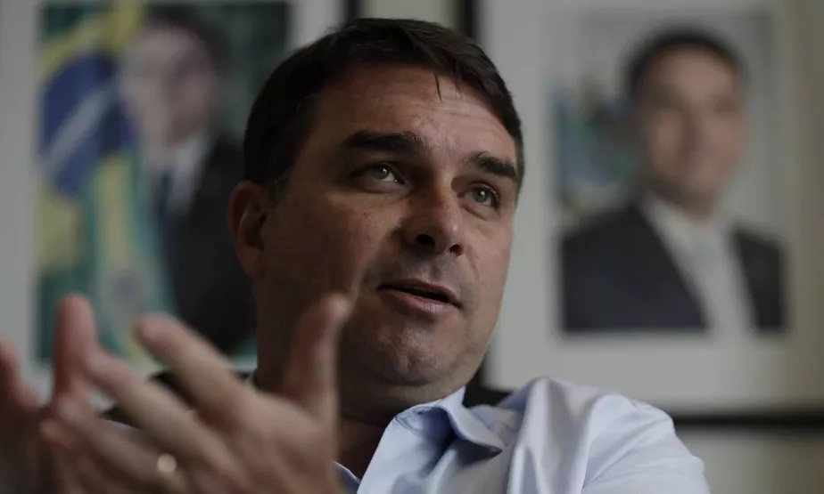 O senador Flávio Bolsonaro (PL-RJ) Cristiano Mariz
