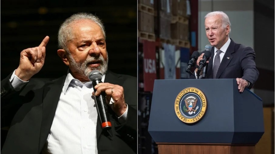 Montagem iG / Imagens: Joe Biden vai se encontrar com Lula