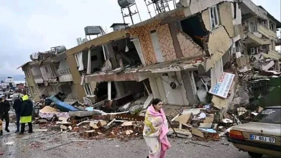 Reprodução/redes sociais Terremoto deixou mais de 24 mil mortos na Turquia