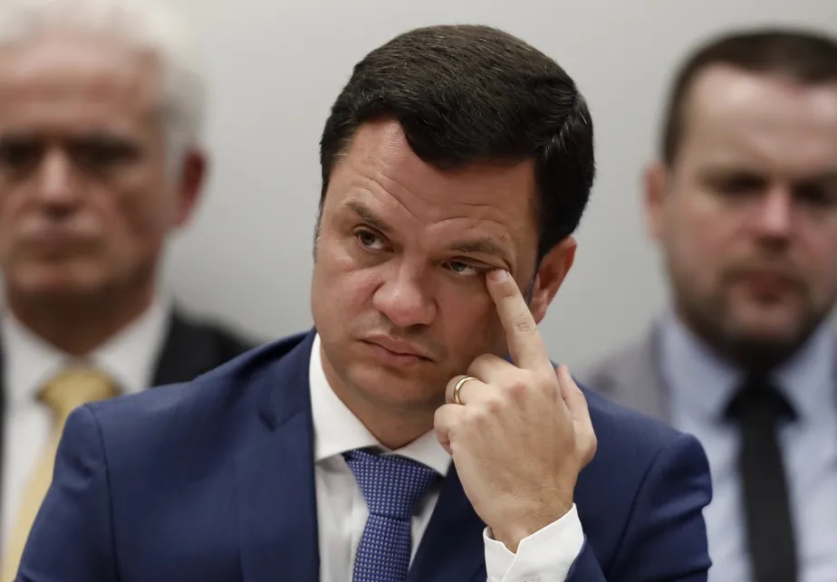 Anderson Torres, na época ministro da Justiça, participa de comissão da Câmara Cristiano Mariz/Agência O Globo/15-06-2022