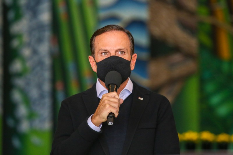 Governo do Estado de São PauloSeguir Coletiva de imprensa para anúncios do governo com a área da saúde. - (Foto: Governo do Estado de São Paulo - 09.06.2021)