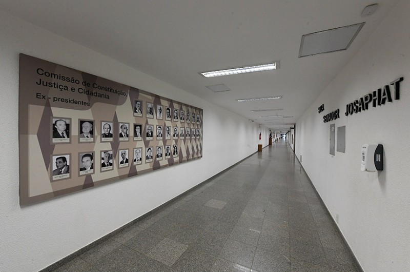 Ala Josaphat Marinho do Senado: os trabalhos das comissões só podem se iniciar após a definição dos presidentes e vices - Roque de Sá/Agência Senado