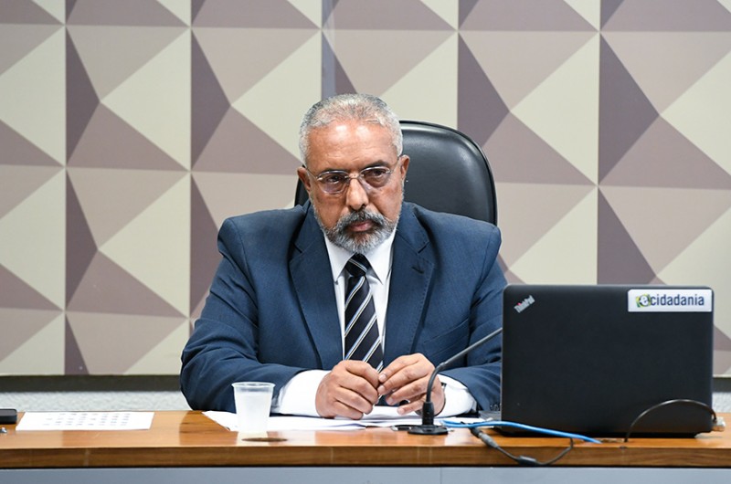 O senador foi eleito por aclamação - Jefferson Rudy/Agência Senado