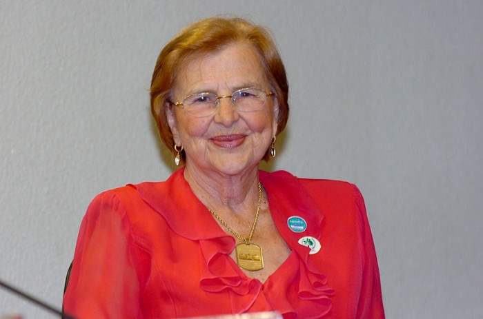 Fundadora da Pastoral da Criança, Zilda Arns Neumann terá seu nome inscrito no Livro dos Heróis e Heroínas da Pátria - Márcia Kalume/Agência Senado