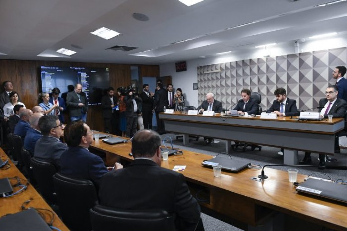 A Frente Parlamentar de Recursos Naturais e Energia foi instalada hoje, no Senado - (Foto: Foto: Roque de Sá/Agência Senado)