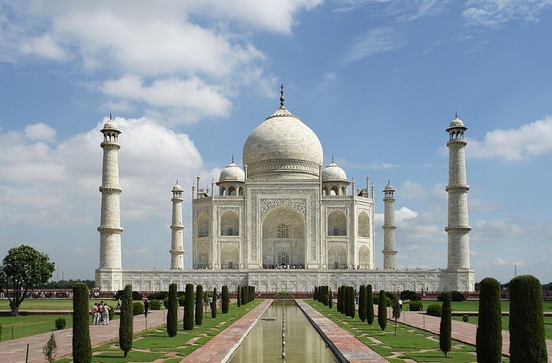 Taj Mahal reabre esta semana após dois meses fechado por covid-19 - (Foto: Wikimedia Commons)
