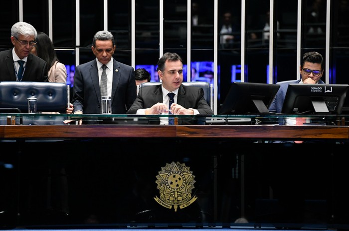 O presidente do Senado destacou que o código será instrumento de valorização da entidade e de seus servidores, procuradores e promotores - Jefferson Rudy/Agência Senado