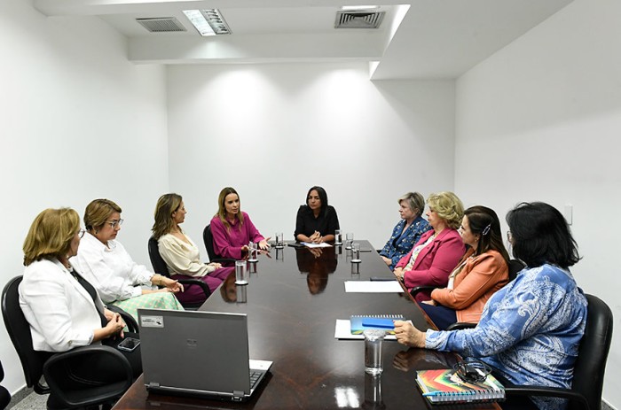 Reunião da bancada feminina do Senado nesta quarta-feira - Roque de Sá/Agência Senado