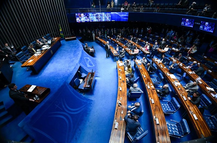 Plenário do Senado durante sessão deliberativa no mês de março - Marcos Oliveira/Agência Senado