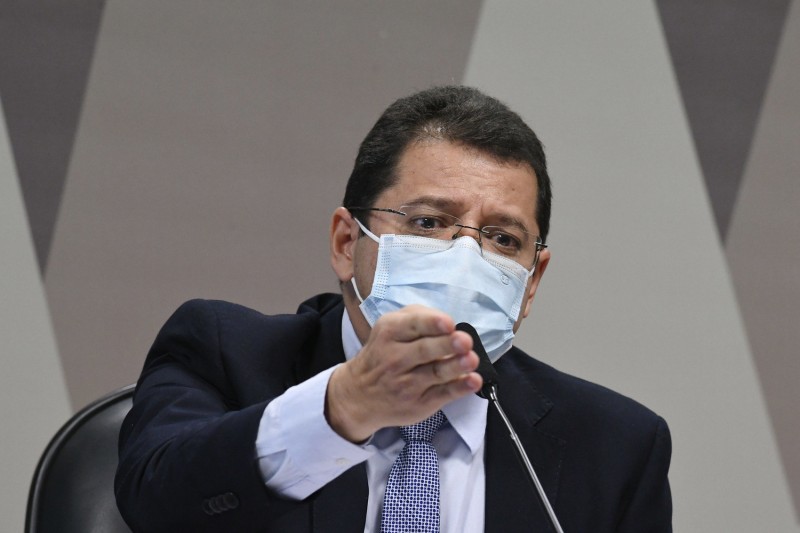 O ex-secretário de Saúde do Amazonas Marcellus Campelo - (Foto: Edilson Rodrigues/Agência Senado - 15.06.2021)