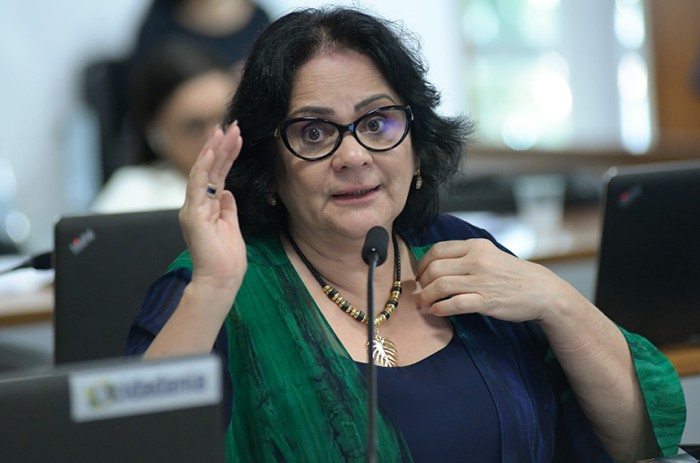 Damares relatou o projeto - Geraldo Magela/Agência Senado