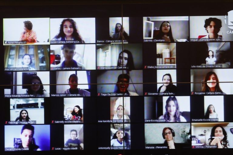 Em 2020, por causa da pandemia de Covid-19 os debates foram virtuais - (Foto: Gustavo Sales/Câmara dos Deputados)