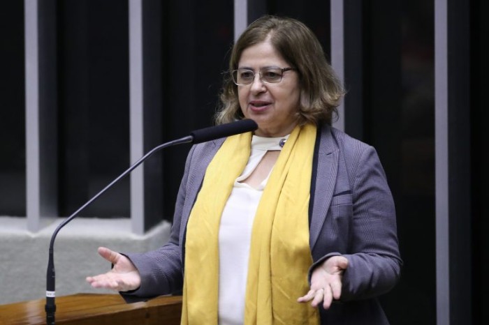 A ministra Cida Gonçalves - (Foto: Bruno Spada/Câmara dos Deputados)