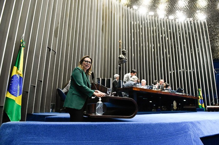Relatora do texto, Leila Barros defendeu a aprovação da proposta sem algumas das alterações feitas na Câmara - Foto: Roque de Sá/Agência Senado