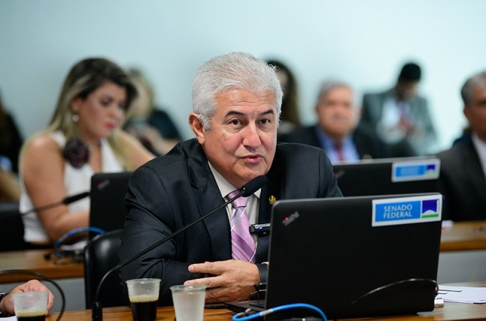 Astronauta Marcos Pontes votou pela prejudicialidade da proposta, que alteraria lei não mais vigente - Foto: Pedro França/Agência Senado