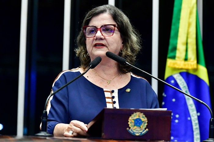 Senadora ressaltou que Rita, que era autêntica e questionadora, foi uma inspiração para muitas mulheres - Foto: Waldemir Barreto/Agência Senado