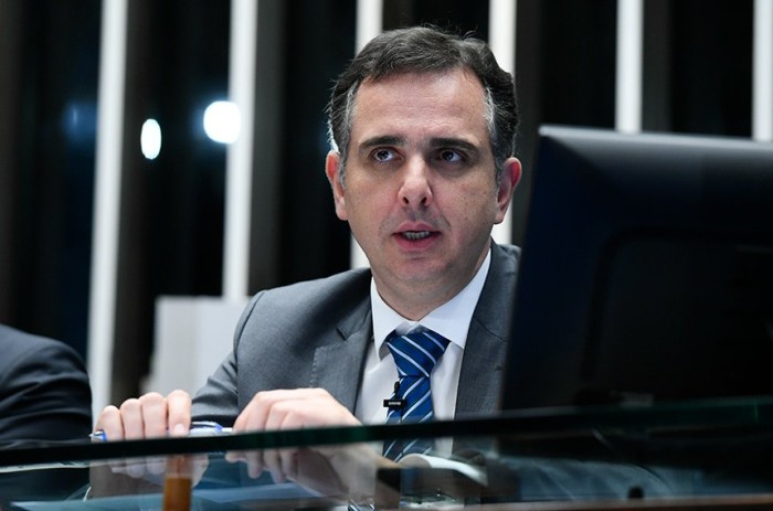 O presidente do Senado, Rodrigo Pacheco, solicitou a criação da comissão - Foto: Marcos Oliveira/Agência Senado