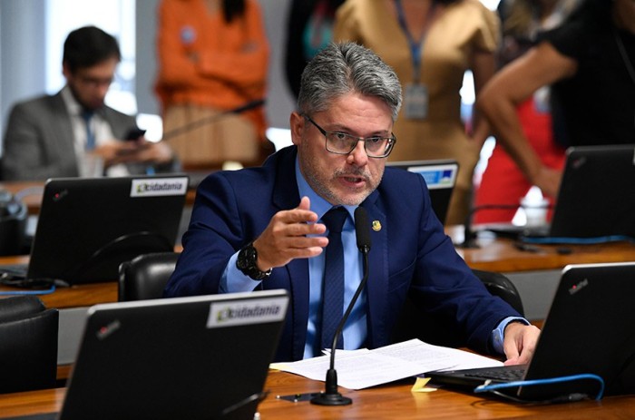 Alessandro Vieira é o relator da proposta - Foto: Roque de Sá/Agência Senado