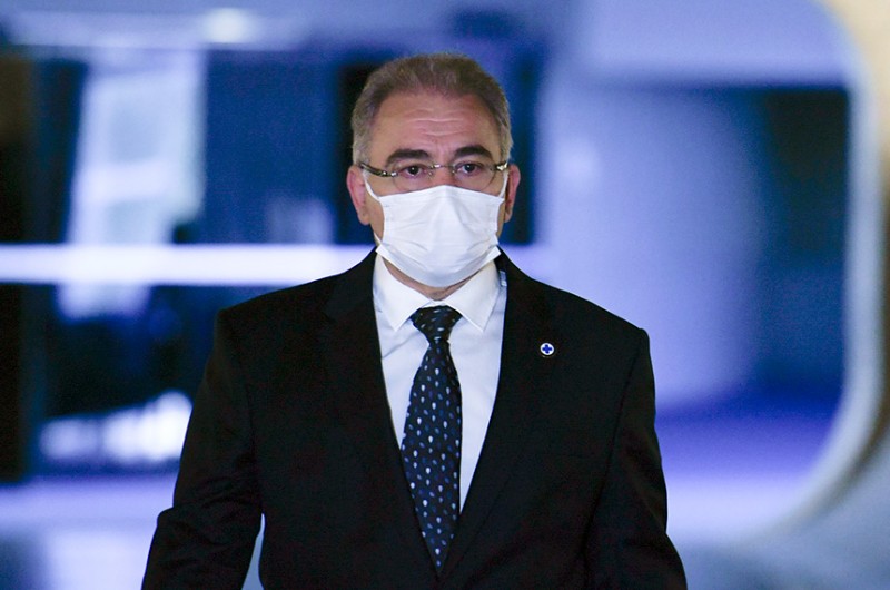 Marcelo Queiroga deve debater com os senadores o Plano Nacional de Imunização e o cumprimento de seus prazos - Edilson Rodrigues/Agência Senado