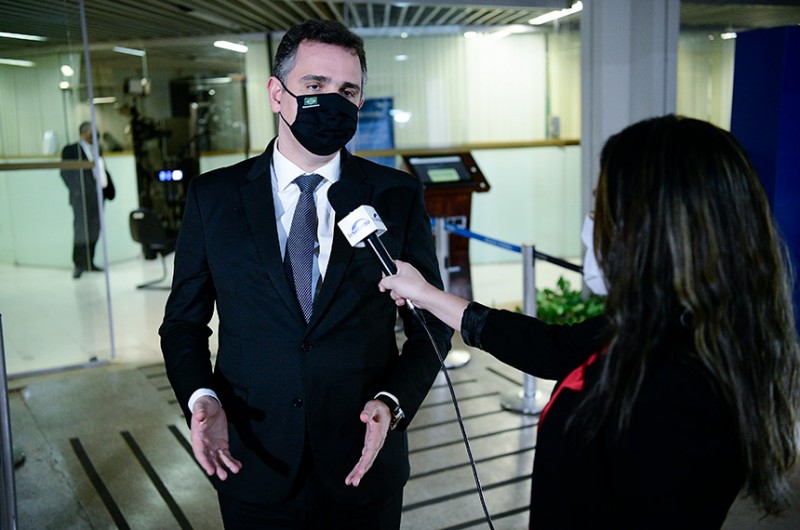 Na avaliação de Pacheco, senadores entenderam que capitalização será benéfica - Pedro França/Agência Senado