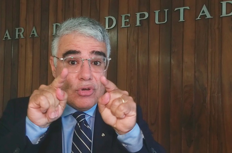 O senador pediu que os eleitores se mobilizem contra a aprovação dessa matéria no Senado - Reprodução/TV Senado