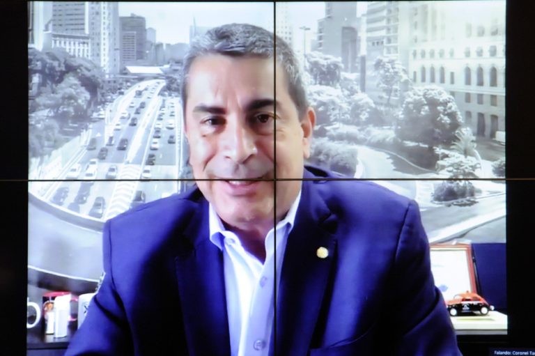 Deputado Coronel Tadeu, relator da proposta - (Foto: Gustavo Sales/Câmara dos Deputados)