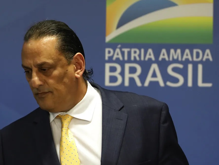 O advogado Frederick Wassef, durante entrevista coletiva no Palácio do Planalto — Foto: Cristiano Mariz/Agência O Globo