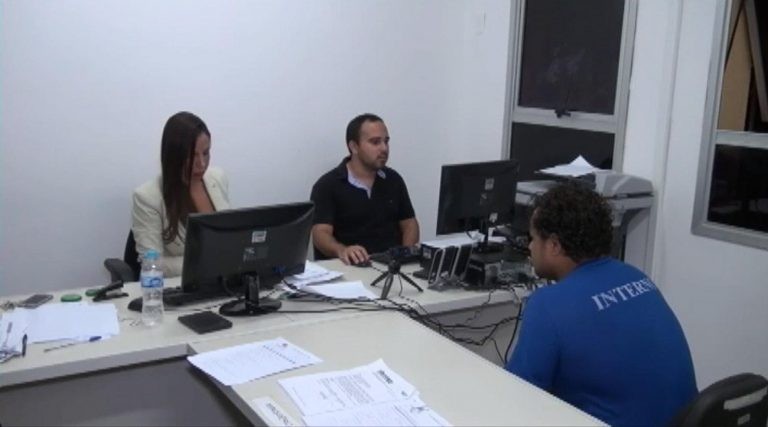 Atualmente, as audiências de custódia são presenciais - (Foto: Reprodução/TV Justiça - Espírito Santo)