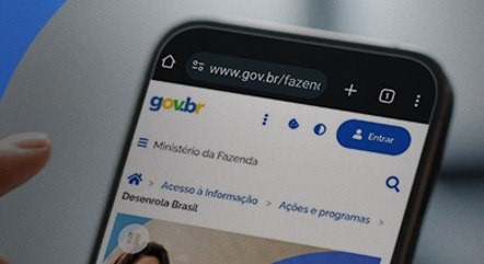 Plataforma do Desenrola foi lançada no dia 9/10 REPRODUÇÃO / SITE DO MINISTÉRIO DA FAZENDA