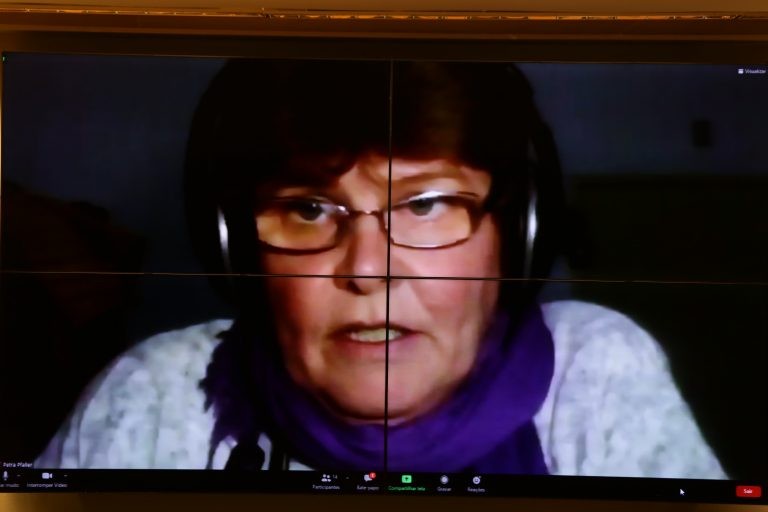 Petra Pfaller apontou o crescimento de 104% nas denúncias de tortura - (Foto: Will Shutter/Câmara dos Deputados)